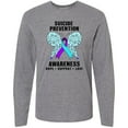 thumbnail image 3 of Inktastic Suicide Prevention Awareness Hope Support and Love Long Sleeve T-Shirt, 3 of 5