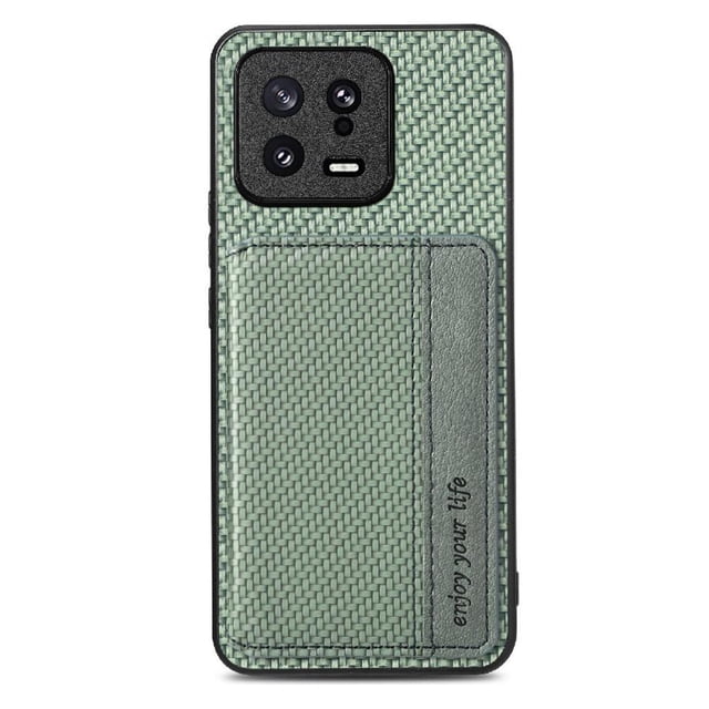 Case For FOXDOCK Xiaomi 13 Stand Function RFID Blocking Magnetic Card Holder Complete Camera Safety