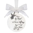 thumbnail image 2 of enjoywould Christmas Ornament Handmade Butterfly Printed Attractive Decorative Commemorate Festive Embellishment Accessory Christmas Name Feather Memory Bauble for Holiday, 2 of 8