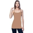 thumbnail image 3 of Essential Basic Women Value Pack Deal Cami Tanks Adjustable Spagetti Strap Many Colors - Small to 3XL, 3 of 5