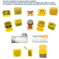 thumbnail image 2 of Pill Thing 31 Day Monthly Pill Organizer with Removable Pods, Yellow/Grey, 2 Pack for Medications and Travel, 2 of 6