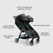 Baby Jogger City Tour 2 Double Stroller, Pitch Black