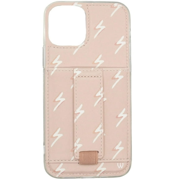 Walli Cases Sassy Lightning Phone Case for iPhone 11 Pro with Wallet, Kickstand, and Finger Strap
