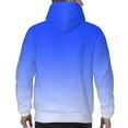 thumbnail image 2 of Mens Tie Dye 3D Print Gradient Pullover Hoodie Long Sleeve Sport Outwear Hooded Sweatshirt Solid Tops Hoodies, 2 of 7