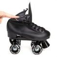 thumbnail image 5 of Cal 7 Soft Boot Roller Skate, Retro Fashion High Top Design in Faux Leather for Indoor & Outdoor (Black, Youth 6 / Men's 6 / Women's 7)), 5 of 8
