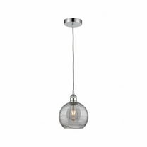 Innovations Lighting - Athens Deco Swirl - 1 Light Mini Pendant In Industrial