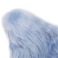 thumbnail image 3 of M Buder Peluca para muñeca BJD 1/3 Pelo Largo Ondulado de Alambre de Alta Temperatura Azul, 3 of 9