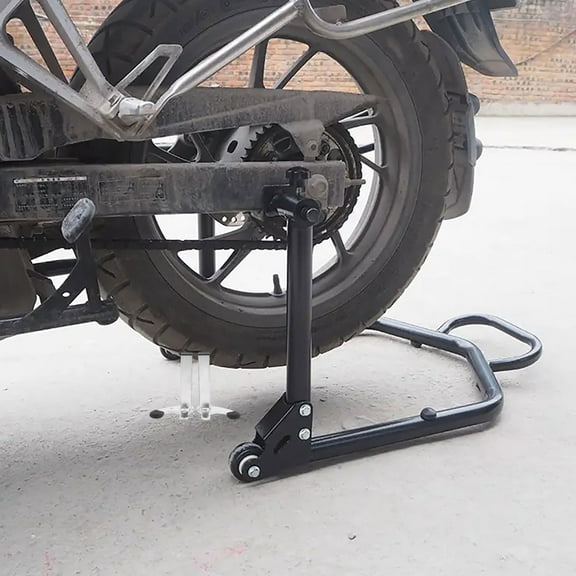 SASABAXI 1 Pair Iron U-Shaped Motorcycle Stand for Rear Wheel Lifting and Parking
