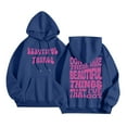 thumbnail image 3 of Hoodies for Teen Girls Y2K Zip Up Hoodie Gym Pullover Women's Fashionable Casual Hooded Sweatshirt With Letter Prints, 3 of 7