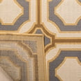 thumbnail image 4 of Safavieh Hampton Edin Geometric Indoor/Outdoor Area Rug, Dark Gray/Ivory, 8' x 11', 4 of 8