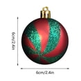 thumbnail image 4 of 44Ct Colorful Christmas Tree Ball Assorted Ornaments Pendants, 2.4" and 1.2" Christmas Shatterproof Shine Ball Decoration for Christmas Tree Holiday, 4 of 5