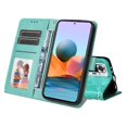 thumbnail image 4 of Funda tipo cartera GANGXUN para Xiaomi Note 10 Pro 4G , diseño girasol, cuero PU, soporte, cierre magnético, tarjetero, 4 of 5