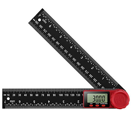 200mm Digital Angle Finder Protractor Ruler Digital Goniometer 360 ° LCD Display 