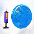 thumbnail image 1 of WEUVEB Blue Wobble Seat Cushion Inflated for Core Strength and Balance with Adjustable Air Pump, 1 of 8