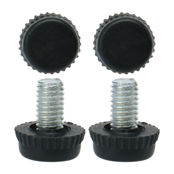 M6 x 10 x 15mm Leveling Feet Adjustable Support Cover for Machine Leg 4pcs