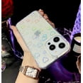 thumbnail image 6 of Leopard for iPhone 14 Pro Max Case Clear Women Cute Design [8FT Drop Tested] Glitter Sparkly Hard Shockproof Protective Phone Case Slim Cover Anti-Scratch (Leopard), 6 of 11
