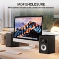 thumbnail image 3 of Edifier R990BT Bluetooth Active Bookshelf Speakers 2.0 (Black), 3 of 7