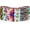Floral, variant on 8 count Slim Can Coolers Sleeves For 12oz Slim  & Hard Soda, Tall Skinny Can Cooler Holder Colorful Neoprene Bottle Insulator  For Christmas Parties Valentines Day Gifts ()