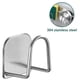 thumbnail image 2 of Soporte de esponja para fregadero de cocina - Carrito de esponja de acero inoxidable cepillado con adhesivo, organizador de fregadero adhesivo a prueba de herrumbre e impermeable Muyoka Hogar, 2 of 6