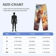 thumbnail image 2 of Salouo Cute Cloud Pomeranian Print Pajama Pants for Men, Lounge Pants Elastic Waistband Casual Men's sleepwear Loungewear Sleep Pajama Pant -X-Large, 2 of 7