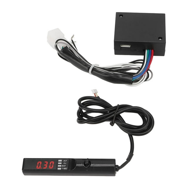 Car Engine Flameout Delay Timer, Auto Timer LED Display Efficient 12V For Car Red Light