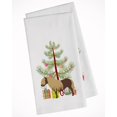 thumbnail image 1 of Juego de 2 paños de cocina blancos navideños Shetland Pony Caroline's Treasures  BB9281WTKT, 1 of 1