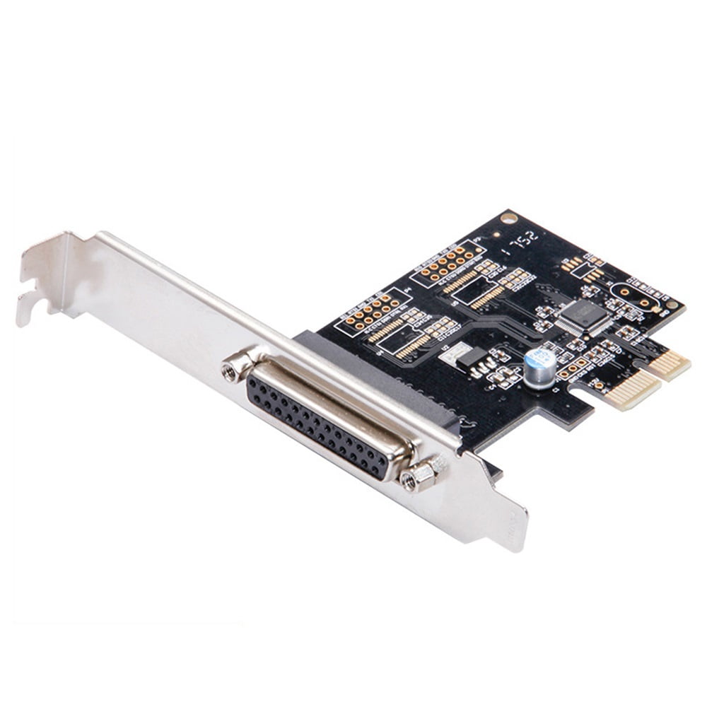 PCIE to Parallel Serial Port Adapter Card PCIE 25PIN Parallel Port