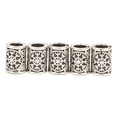 thumbnail image 2 of 5 Piezas Cuentas de Barba Vikingas Cuentas de Tubo de Pelo Nórdico Antiguo de Metal para Colgante de Pulsera de Trenzado de Cabello, 2 of 8