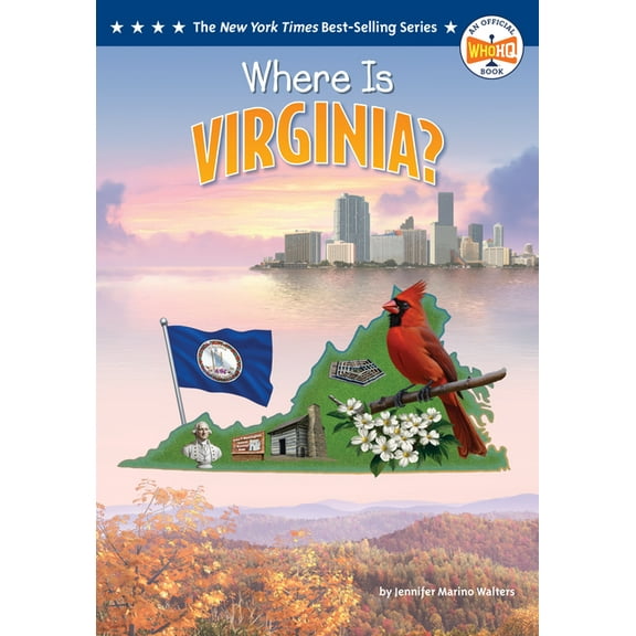 Who Hq: The 50 States Where Is Virginia?, (Hardcover)