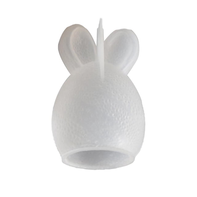 Easter Egg Bny Sile Candle Mold DIY Handmade Ear Resin Plaster Rabbit