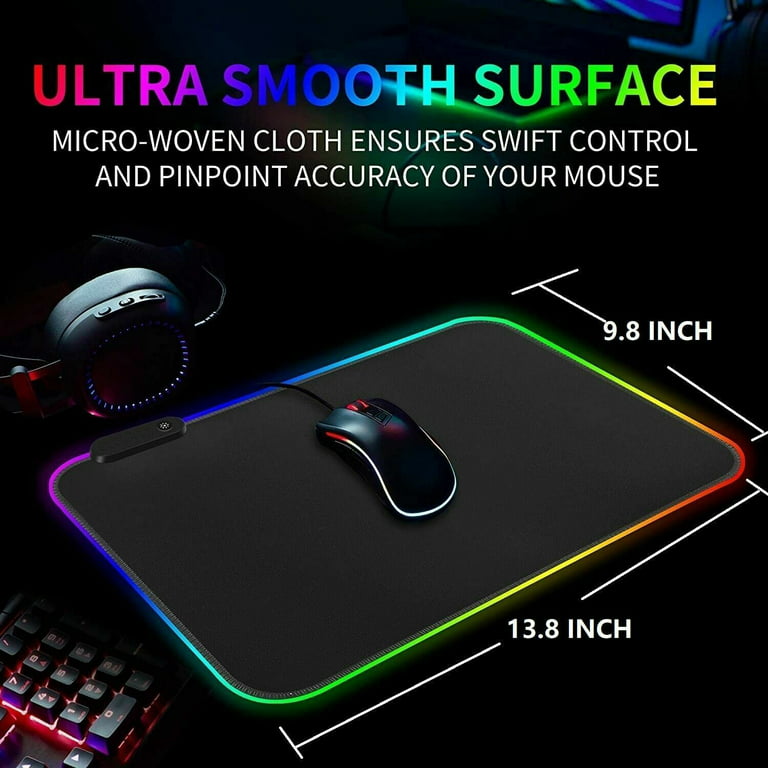 Smooth Waterproof PU Leather Mini Computer Mouse-pad Portable Game