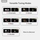 thumbnail image 4 of Afinador de guitarra con clip, recargable, Aroma, fácil de leer, TFT, 4 of 9