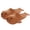 khaki, variant on Unisex Cute Seal Closed Toe Slippers, Indoor Outdoor Beach Slip-On Sandals