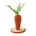 thumbnail image 6 of Carrot Shaped Natural Sisal Cat Scratcher Post - Stable Base for Indoor Felines, 6 of 6