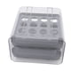 thumbnail image 5 of Cajón para huevos, doble capa, transparente, 32 celosías, caja de almacenamiento de huevos de gran capacidad para refrigerador, 5 of 8