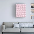 thumbnail image 4 of Canvas Wall Art - Treechild 'Cute Flowers On Pink' Wall Art for Living Room, Bedroom, or Office D?cor by Trademark Fine Art - 18 x 24 Inches, 4 of 4