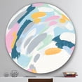 thumbnail image 3 of Designart 'Geometric Vortex II' Geometric Metal Circle Wall Art, 3 of 3