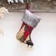 thumbnail image 5 of Con Puños Grandes De Felpa, Calcetines A Cuadros, Bolsa De Regalo Para Árbol De Navidad, Decoración Del Hogar, Feliz Año Nuevo 2021 Methold HA040074-01, 5 of 6