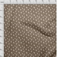 thumbnail image 4 of oneOone Silk Tabby Brown Fabric Floral Craft Projects Decor Fabric Printed By The Yard 42 Inch Wide, 4 of 5