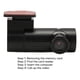 thumbnail image 4 of Dash Cam, 360 Grados Giratorio 2.4G Wifi Registrador de cámara Dash Control Fácil de Instalar FHD 1080P Para ViJes, 4 of 7