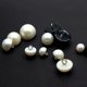 thumbnail image 5 of ColoMX 200 botones de ABS, forma de seta, con forma de cúpula, para coser, globo ocular, bola de animales, ojos de juguete, accesorios de bricolaje (16L = 10,0 MM, blanco), 5 of 7