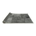 thumbnail image 2 of Ahgly Company Indoor Round Patchwork Gray Transitional Area Rugs, 6' Round, 2 of 4