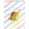 Unicorn Sparkle 6 1/2"W x 8 3/4"H Foil Stamp Paper Treat Bag,Pack of 10,12 packs