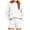 C-White, variant on GERsome Womens 2 Piece Outfits Sweatsuit Lounge Sets Oversized Hoodie Sweatshirt Shorts Tracksuit Set