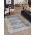 thumbnail image 2 of Unique Loom Whitney Vintage Border Rug 4' x 6' Rectangle French Blue/Ivory, 2 of 2