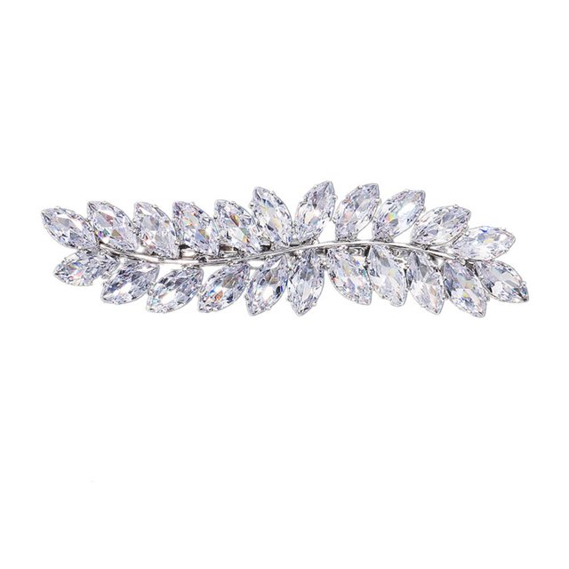 QJUHUNG 1 Pce Pince à Cheveux en Strass Accessoire pour Cheveux Épingle Élégante Pince à Cheveux à Frange