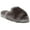 Grey, variant on Fireside by Dearfoams Women's Cairns Genuine Shearling Fuzzy Slide Slipper