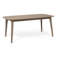 thumbnail image 6 of Sumona Outdoor Dining Table, Extendable, Brown Acacia Wood, 71-95 Inch, 6 of 12