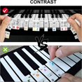 thumbnail image 4 of Removable Piano Keyboard Note Silicone and No Need Stickers Learn Piano Guide Marker Accessories, 4 of 5