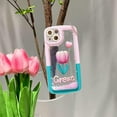 thumbnail image 4 of Compatible with iPhone 13 Pro Max Bling Liquid Case Flowing Quicksand Sparkly Glitter Shiny Cute Fashion Luxury Soft Clear Shockproof Cover for Women Girls, 4 of 12